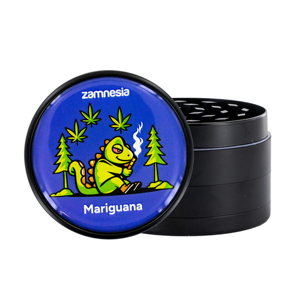 Puff Pals metalgrinder-kollektion (Zamnesia) – 4-delt Ø63 mm