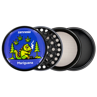 Puff Pals metalgrinder-kollektion (Zamnesia) – 4-delt Ø63 mm
