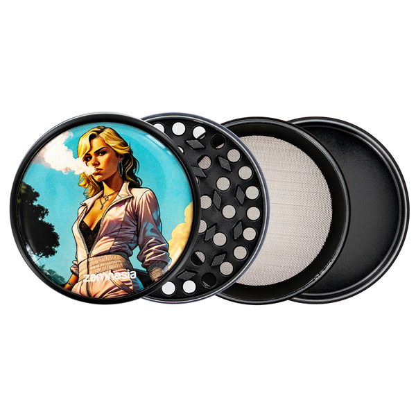 Bad Bitches metalgrinder-kollektion (Zamnesia) - 4-delt Ø63 mm