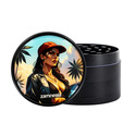 Bad Bitches metalgrinder-kollektion (Zamnesia) - 4-delt Ø63 mm
