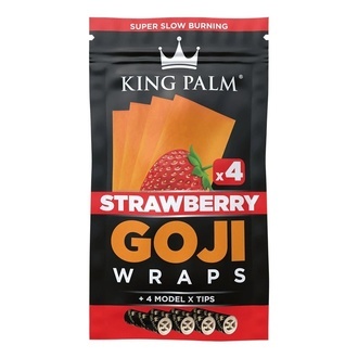 Goji-wraps & filtertips 4 stk. (King Palm)