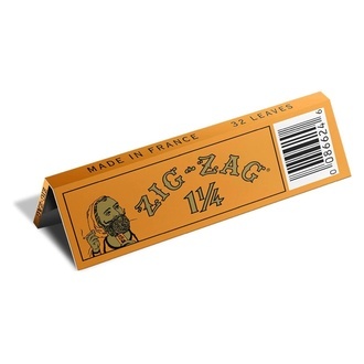 French Orange rullepapir 1 1/4 (Zig Zag)