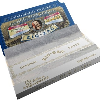 Zig Zag Original White rullepapir