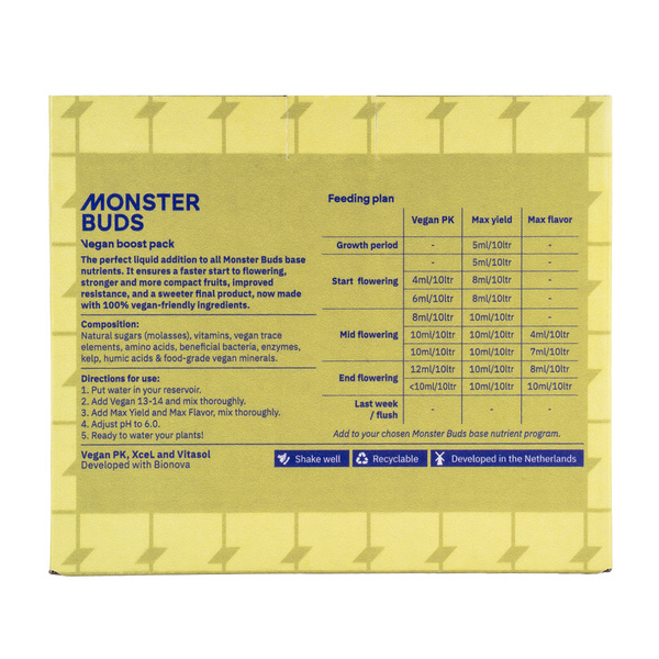Vegansk Boost Pack - Monster Buds