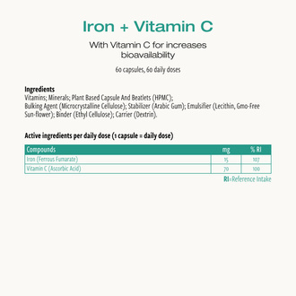 Jern + vitamin C (Cibdol)