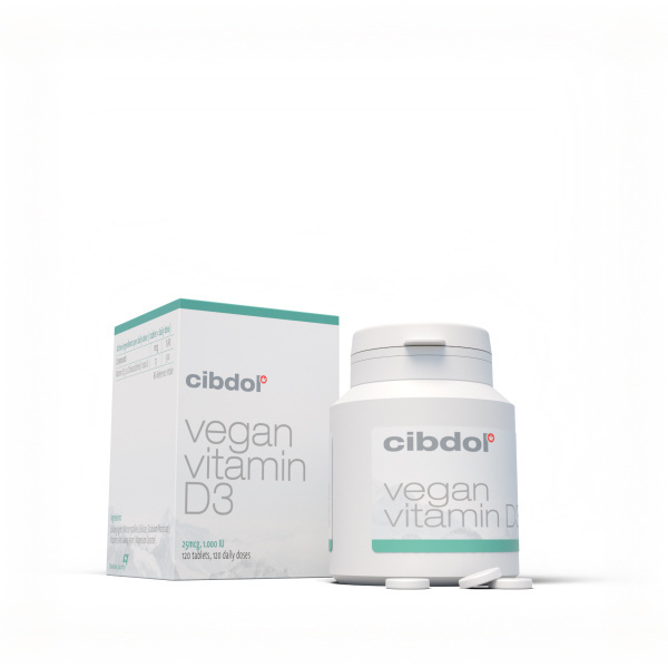 Vegansk vitamin D3 (Cibdol)