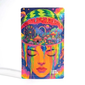 Psychedelic Dreams Z-Lock Stashpose (Ekstra Stor)