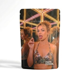 Stoner Girl Z-Lock Stash-taske (Medium)