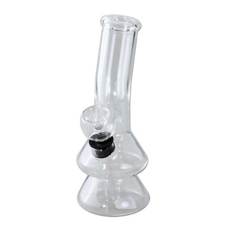 Mini glas bong (Black Leaf)