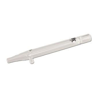 One hitter i glas med mundstykke og rullestop (Black Leaf)