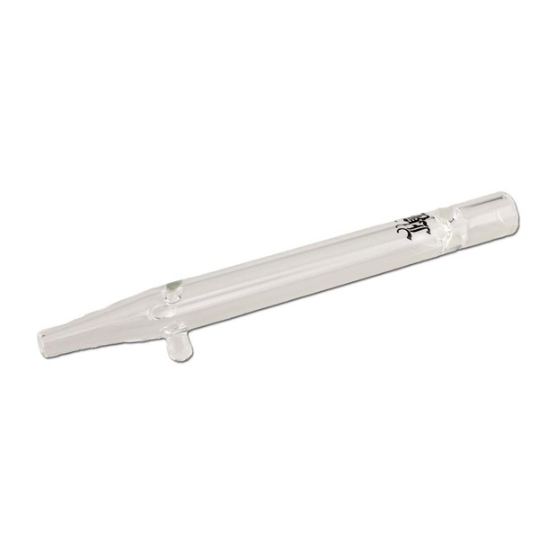 One hitter i glas med mundstykke og rullestop (Black Leaf)
