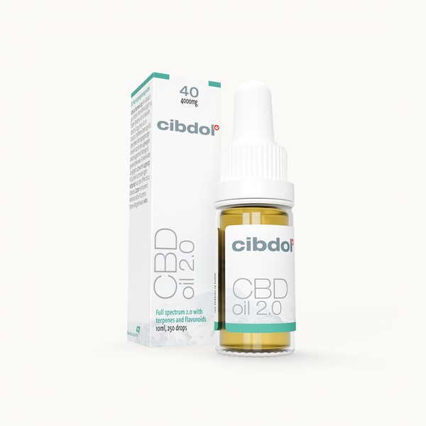 CBD-olie 2.0 40% (Cibdol)