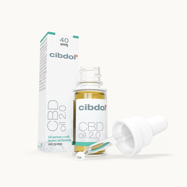 CBD-olie 2.0 40% (Cibdol)