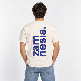 T-shirt off white - logo Zamnesia