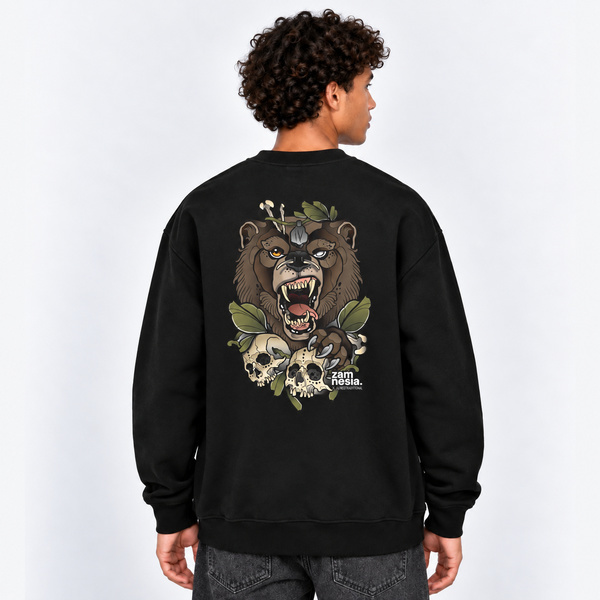 TRIBE sweater - Roaring Bear
