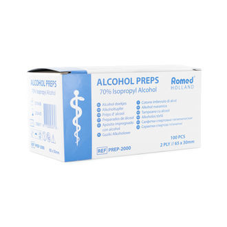 Alkoholservietter (100 stk.)