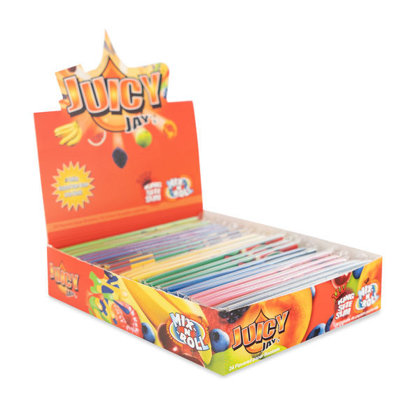 Juicy Jay's King Size Slim Mix 'n' Roll (24 pakker)
