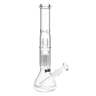 Black Leaf glas-icebong med perkolator og dome-diffusor