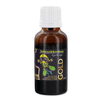 Jetpackkratom GOLD flydende ekstrakt – 80 mg