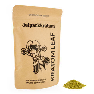 Jetpackkratom grøn kratom-pulver
