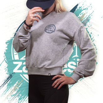 Zamnesia crop top-sweatshirt | kvinder
