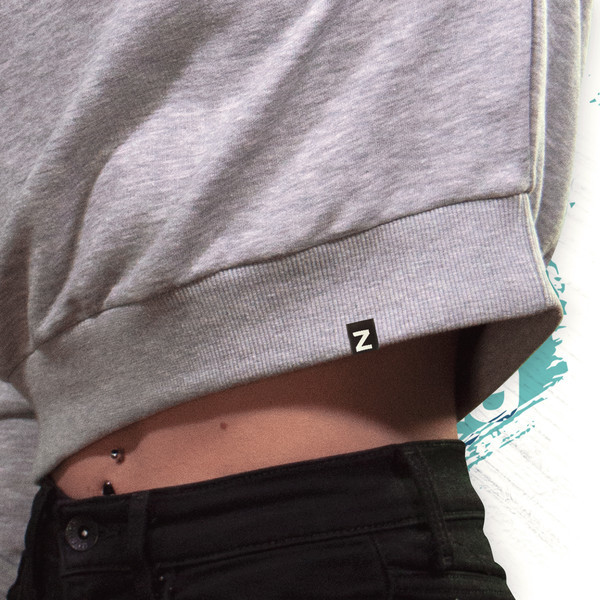 Zamnesia crop top-sweater | Damer