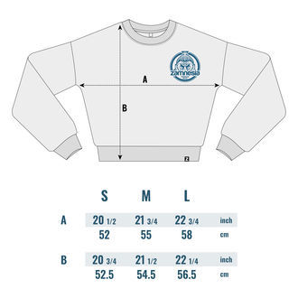 Zamnesia crop top-sweater | Damer
