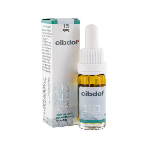 CBD-olie 15% (Cibdol)
