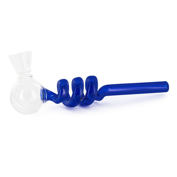 Spiralformet glaspibe til DMT