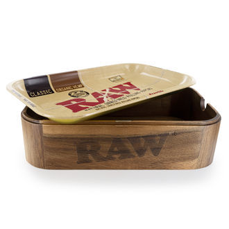 RAW cacheboks i tr&aelig; med l&aring;g som rullebakke