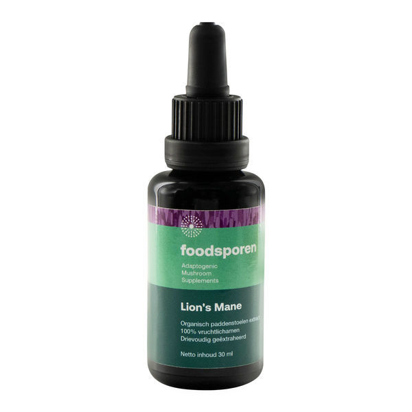 Lion's Mane-svampe tinktur (Foodsporen)