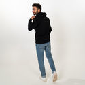 Zamnesia hoodie med broderi | Sort