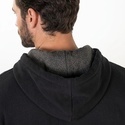 Zamnesia hoodie med broderi | Sort