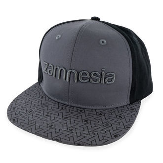 Zamnesia snapback-kasket grå