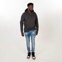Zamnesia broderet hoodie | Grå