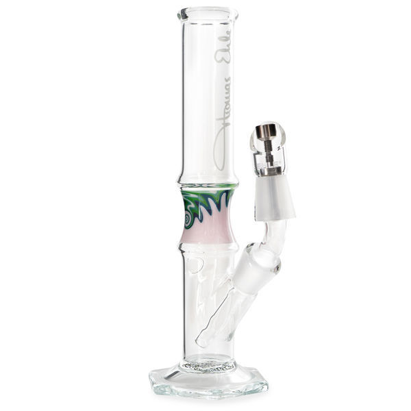 Glas dabbing-bong i malakit (EHLE)
