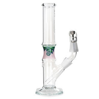 Glas dabbing-bong i malakit (EHLE)