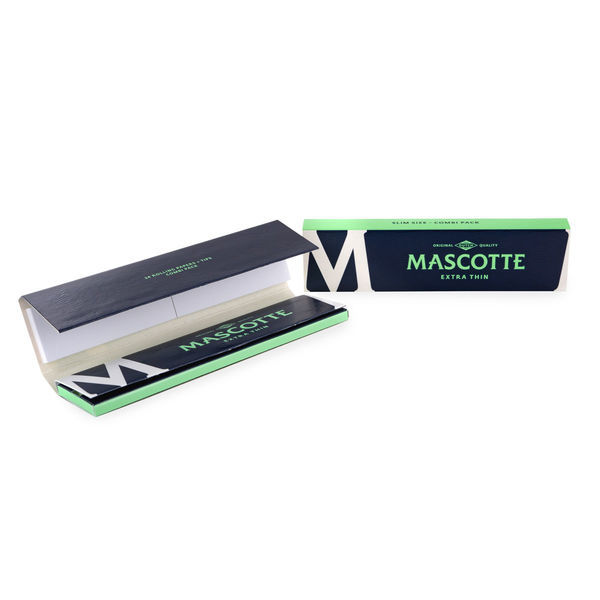 Mascotte Extra Thin Combi Slim Size rullepapir + tips