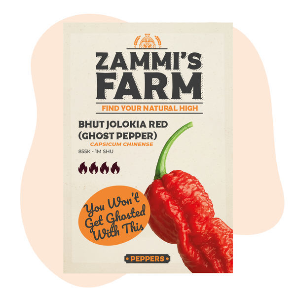 Bhut Jolokia (Ghost Pepper) frø