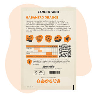 Habanero Orange-frø