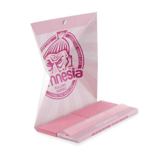Pink rullepapir “Runtz” kingsize + filtre + rullebakke (Zamnesia)
