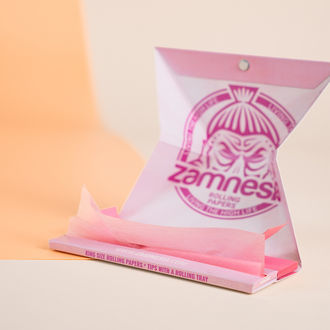 Pink rullepapir “Runtz” kingsize + filtre + rullebakke (Zamnesia)