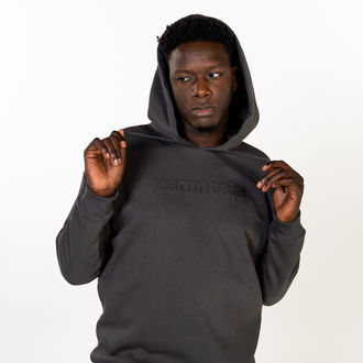Zamnesia hoodie med pr&aelig;get logo | gr&aring;