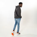 Zamnesia hoodie med præget logo | grå