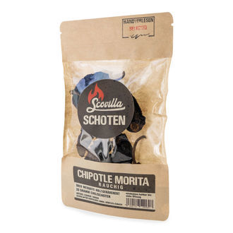 Chipotle Morita t&oslash;rrede chilier (Scovilla)