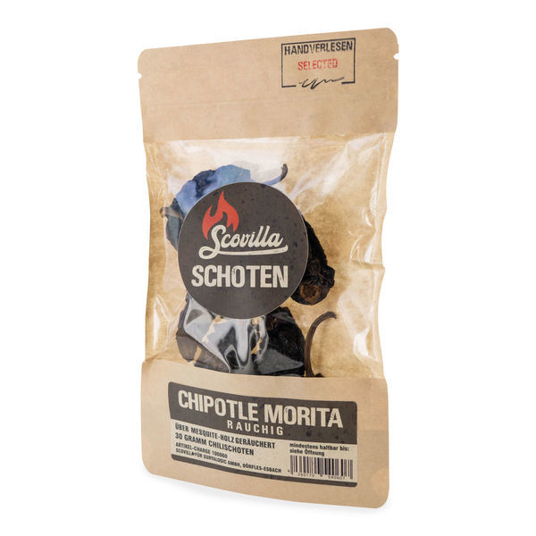 Chipotle Morita tørrede chilier (Scovilla)