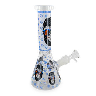 Glow in the Dark Gorilla Triple Thick-bong