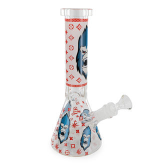 Glow in the Dark Gorilla Triple Thick-bong