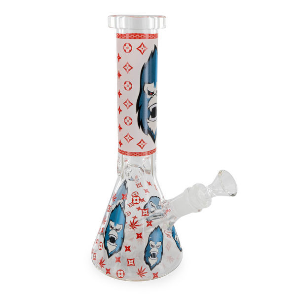 Glow in the Dark Gorilla Triple Thick-bong