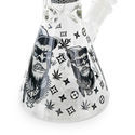 Glow in the Dark Gorilla Triple Thick-bong